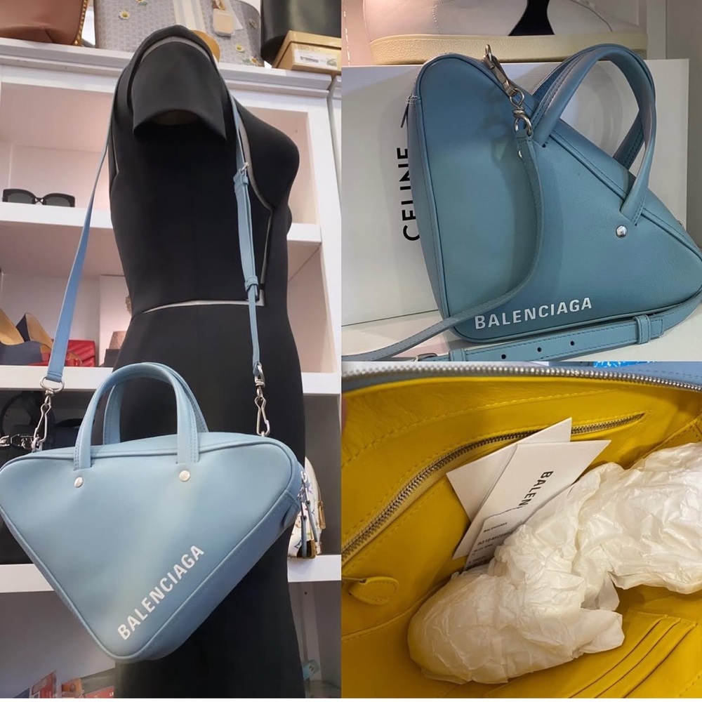 Balenciaga S Triangle Duffle crossbody Bag